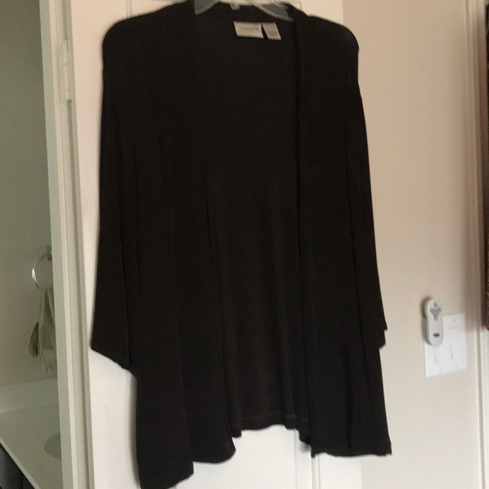 Chico’s Dark Brown Travelers Cardigan
